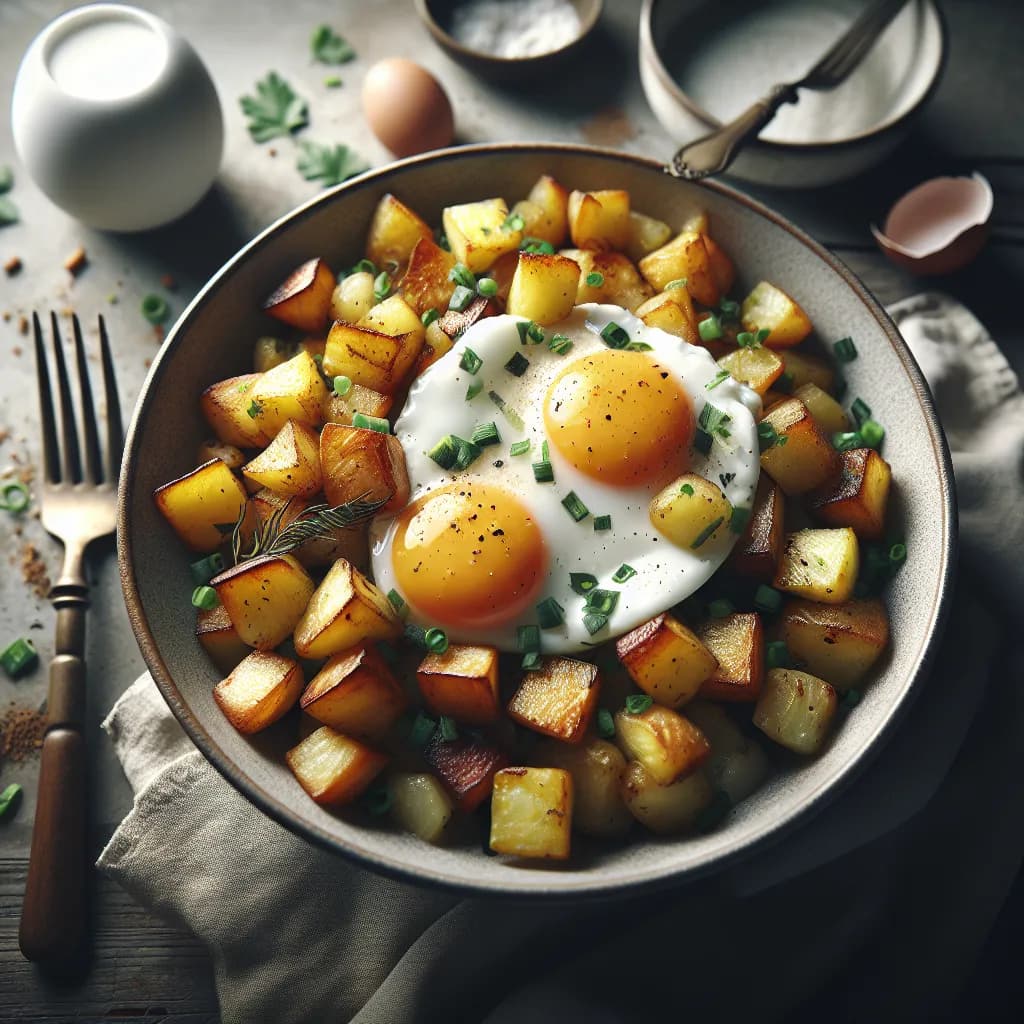 Potato and Egg Hash