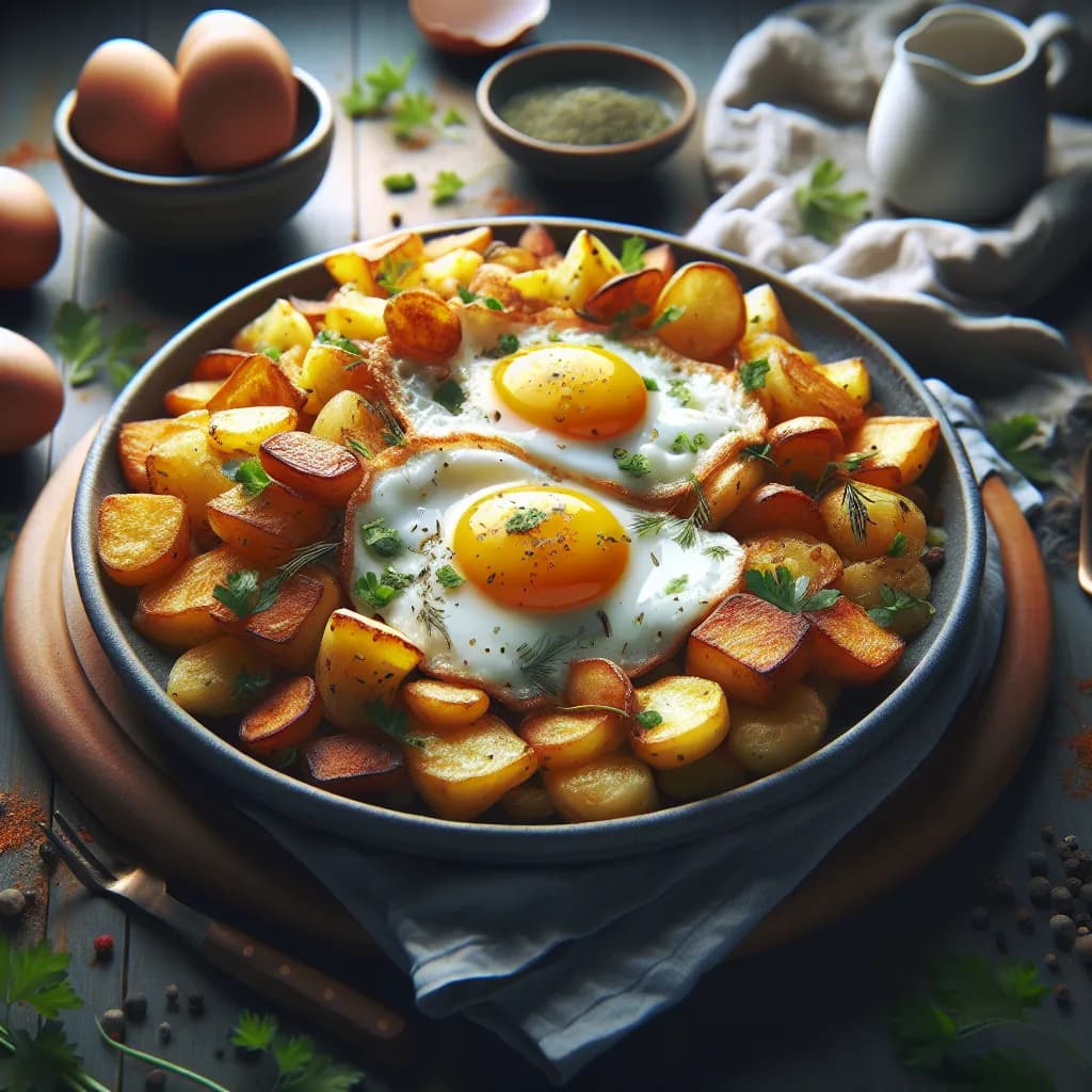 Potato and Egg Hash