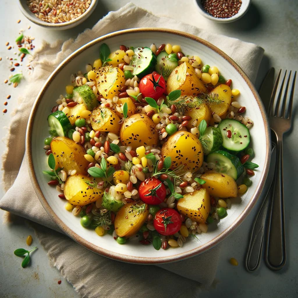 Potato and Grain Salad