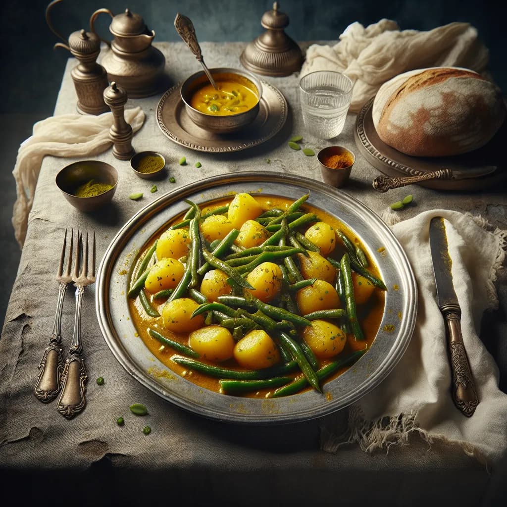 Potato and Green Bean Curry