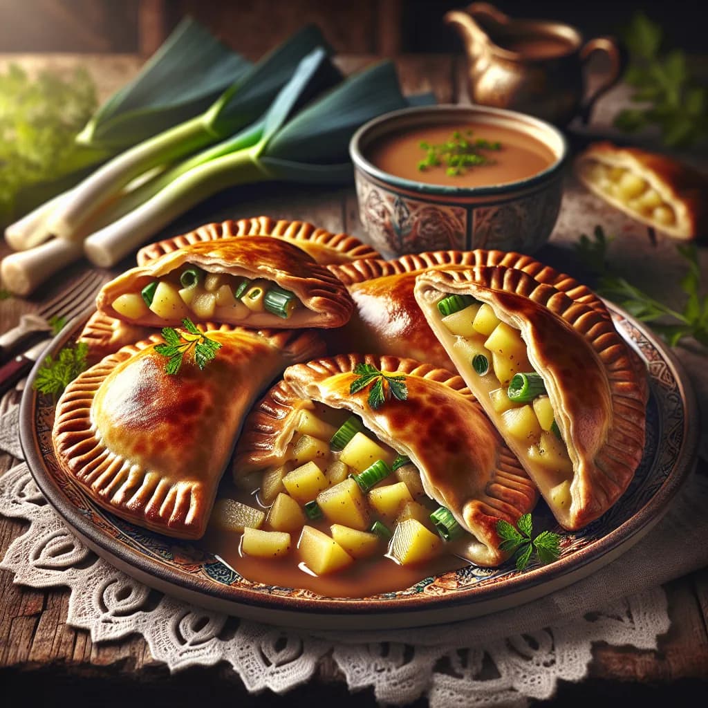 Potato and Leek Pasties