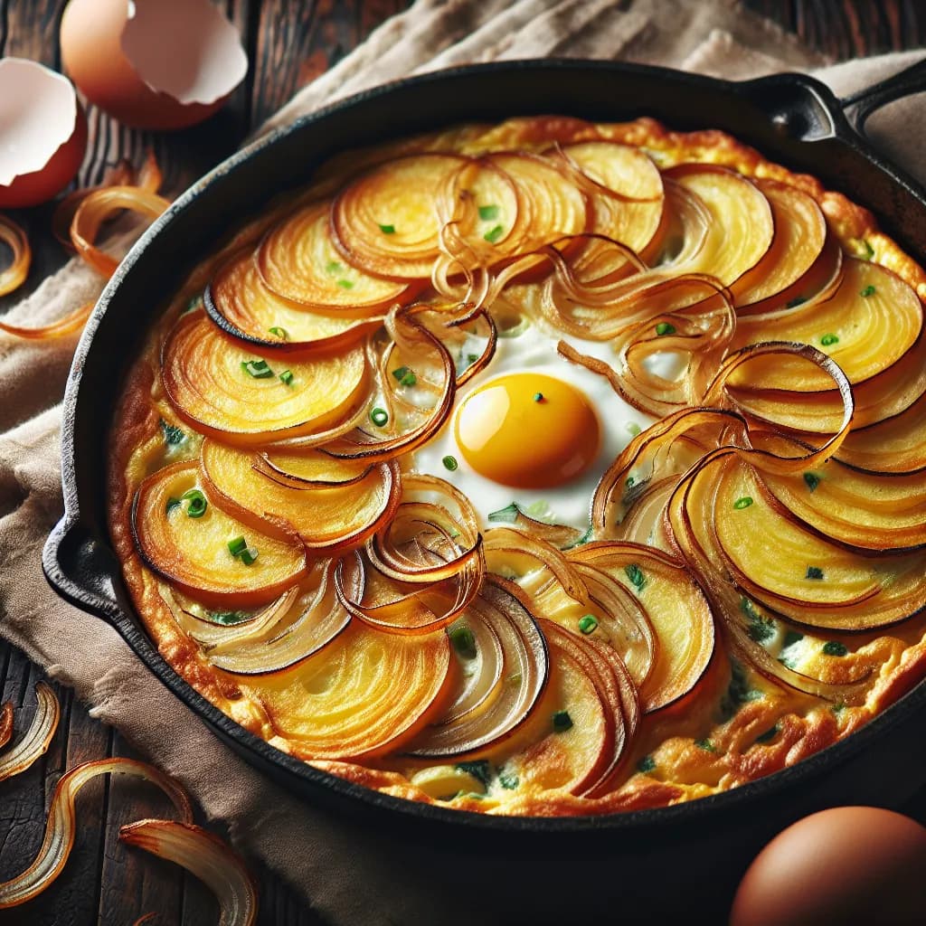 Potato and Onion Frittata