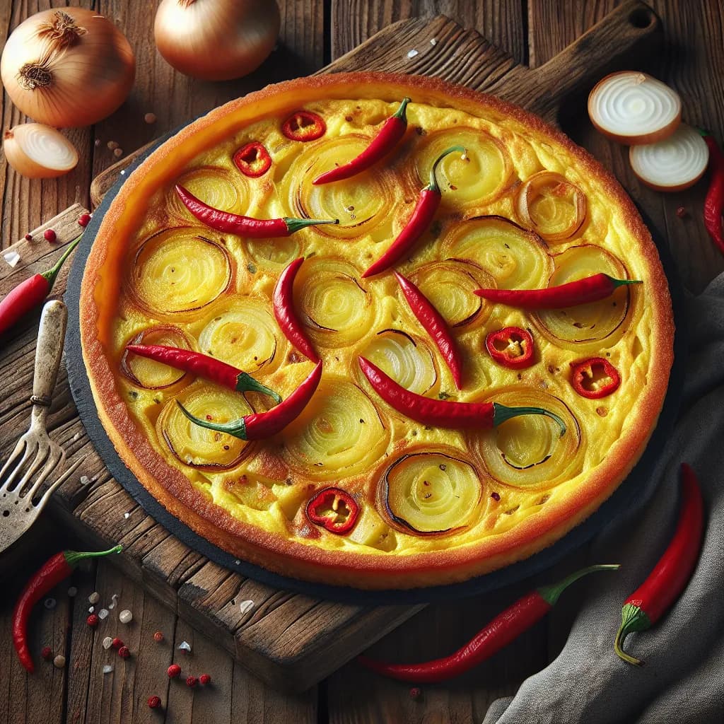 Potato and Onion Frittata