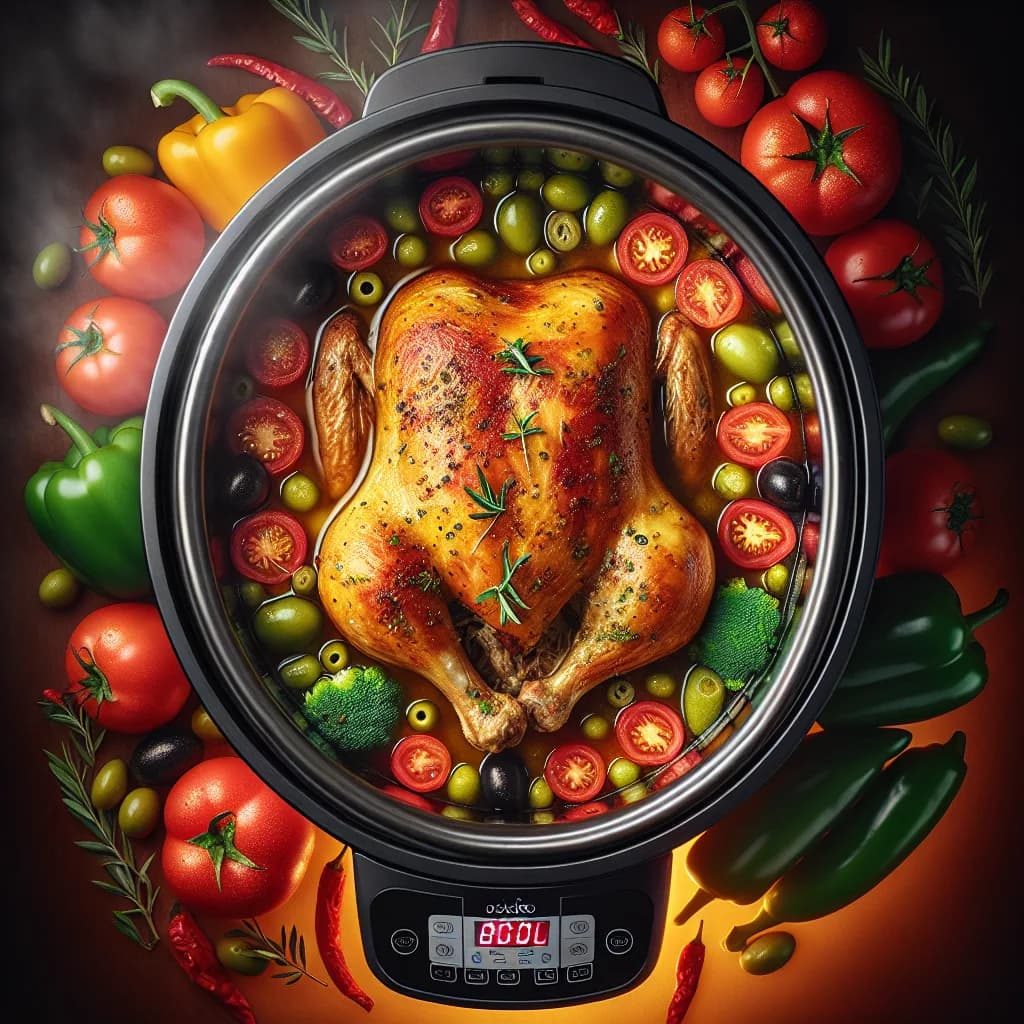 Poulet à la Provençale Cookeo