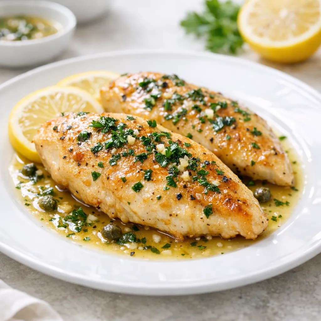 Poulet Boris au citron et herbes