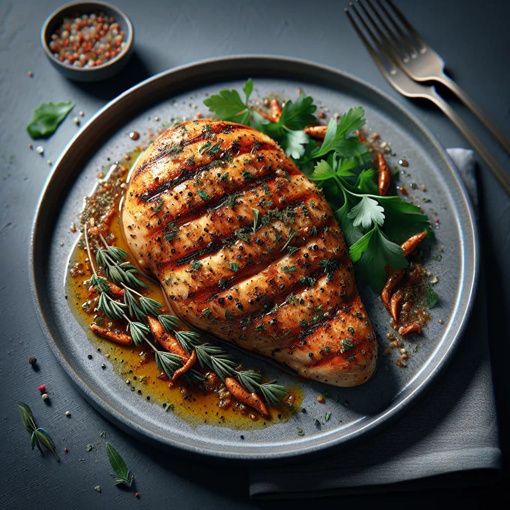 Poulet Grillé aux Épices
