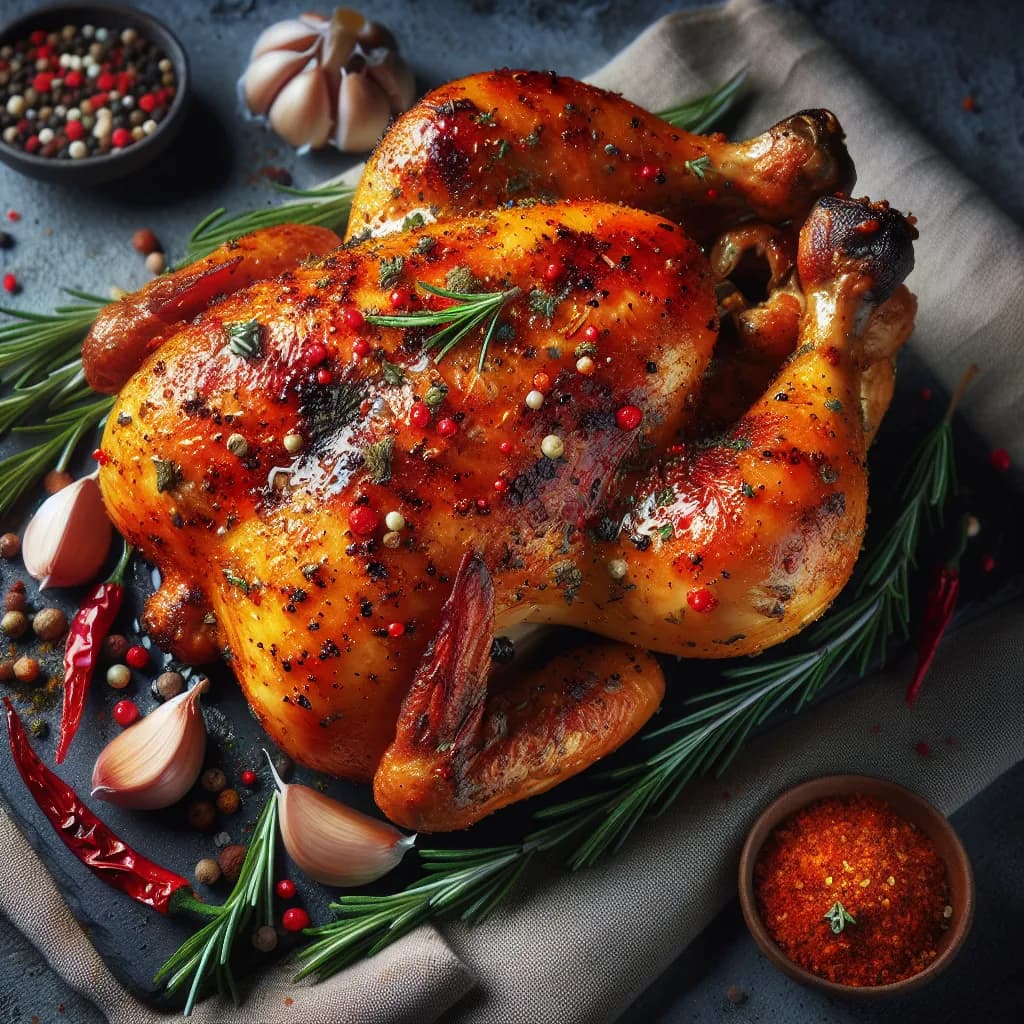 Poulet Rôti au Paprika