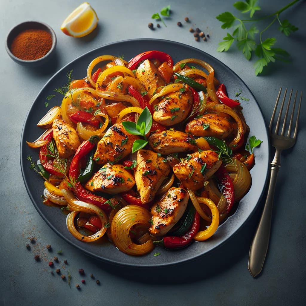 Poulet Sauté au Paprika
