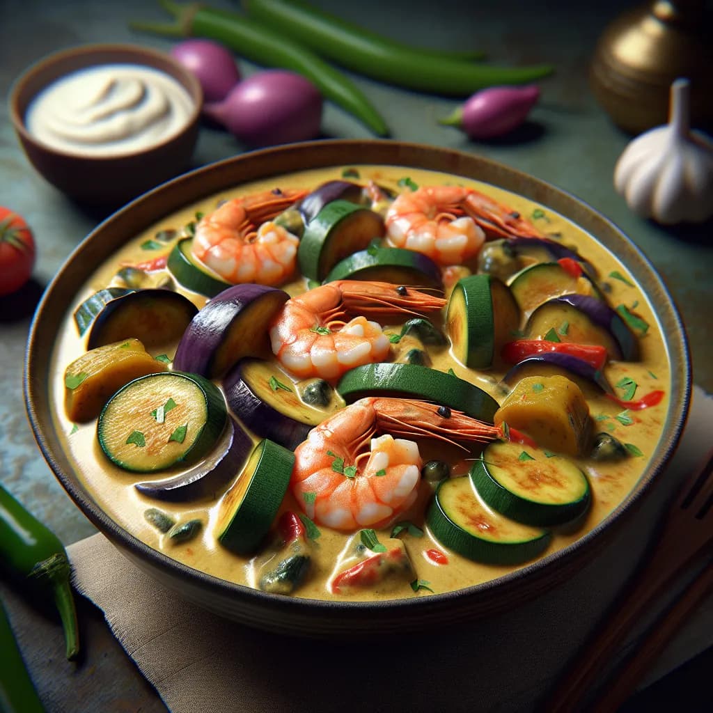 Prawn and Vegetable Curry