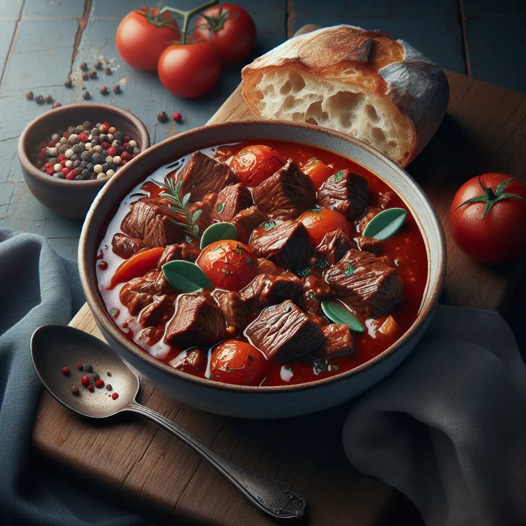 Provencal Beef and Tomato Stew