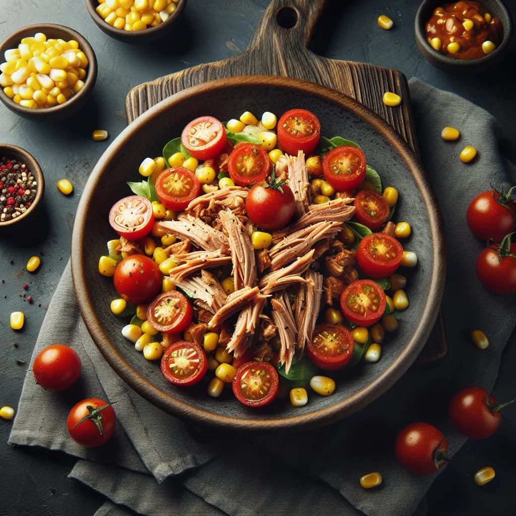 Pulled Pork Salat
