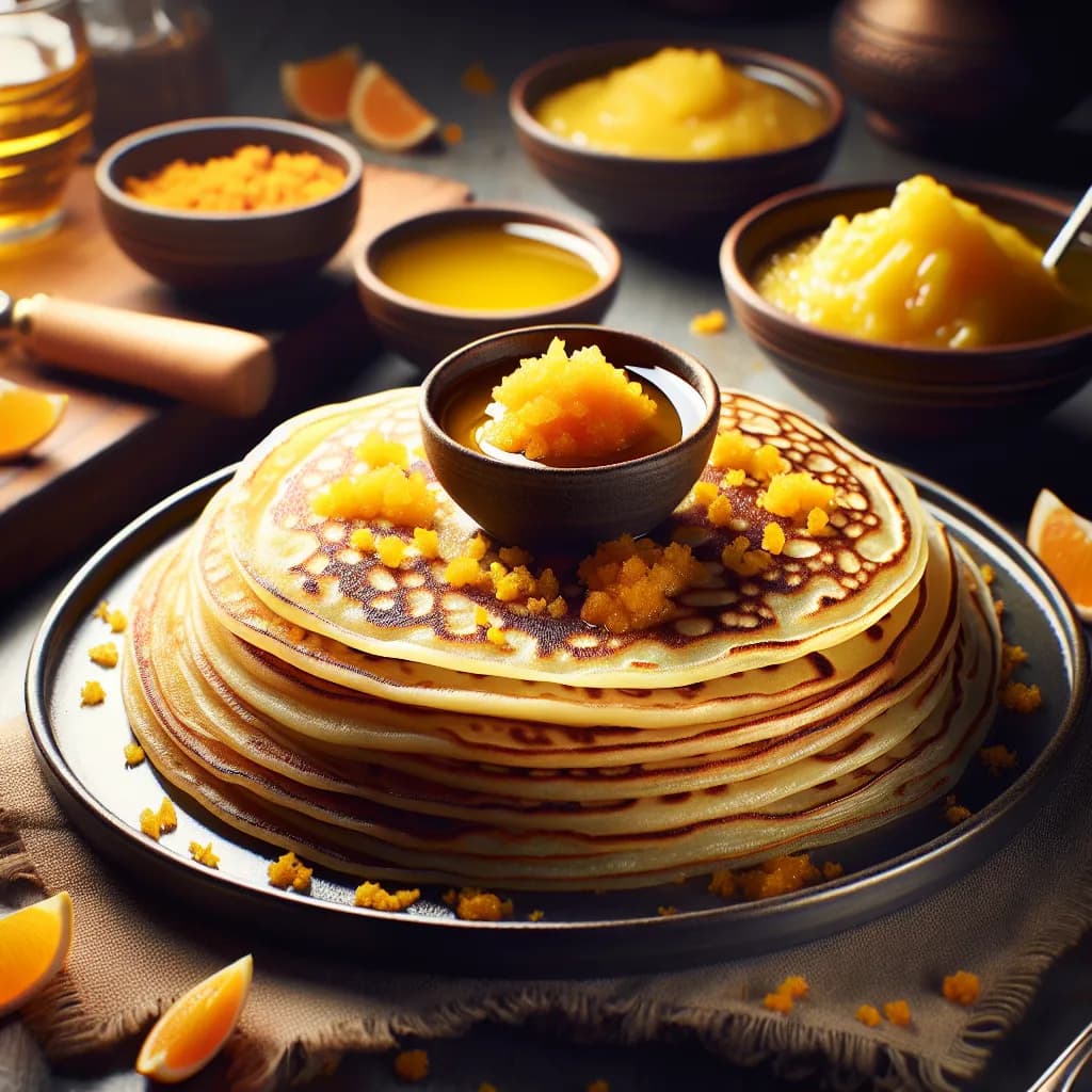Puran Poli Crepes
