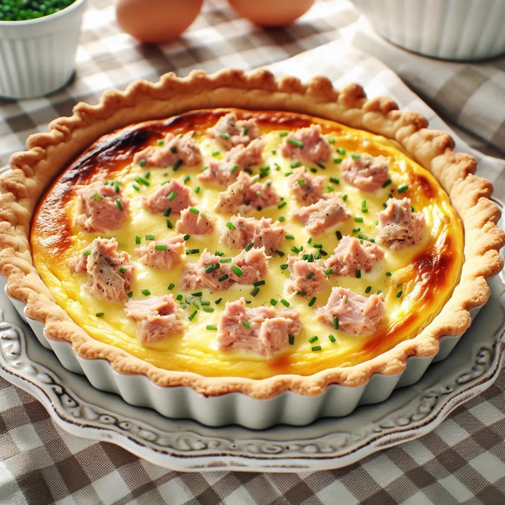 Quiche au thon
