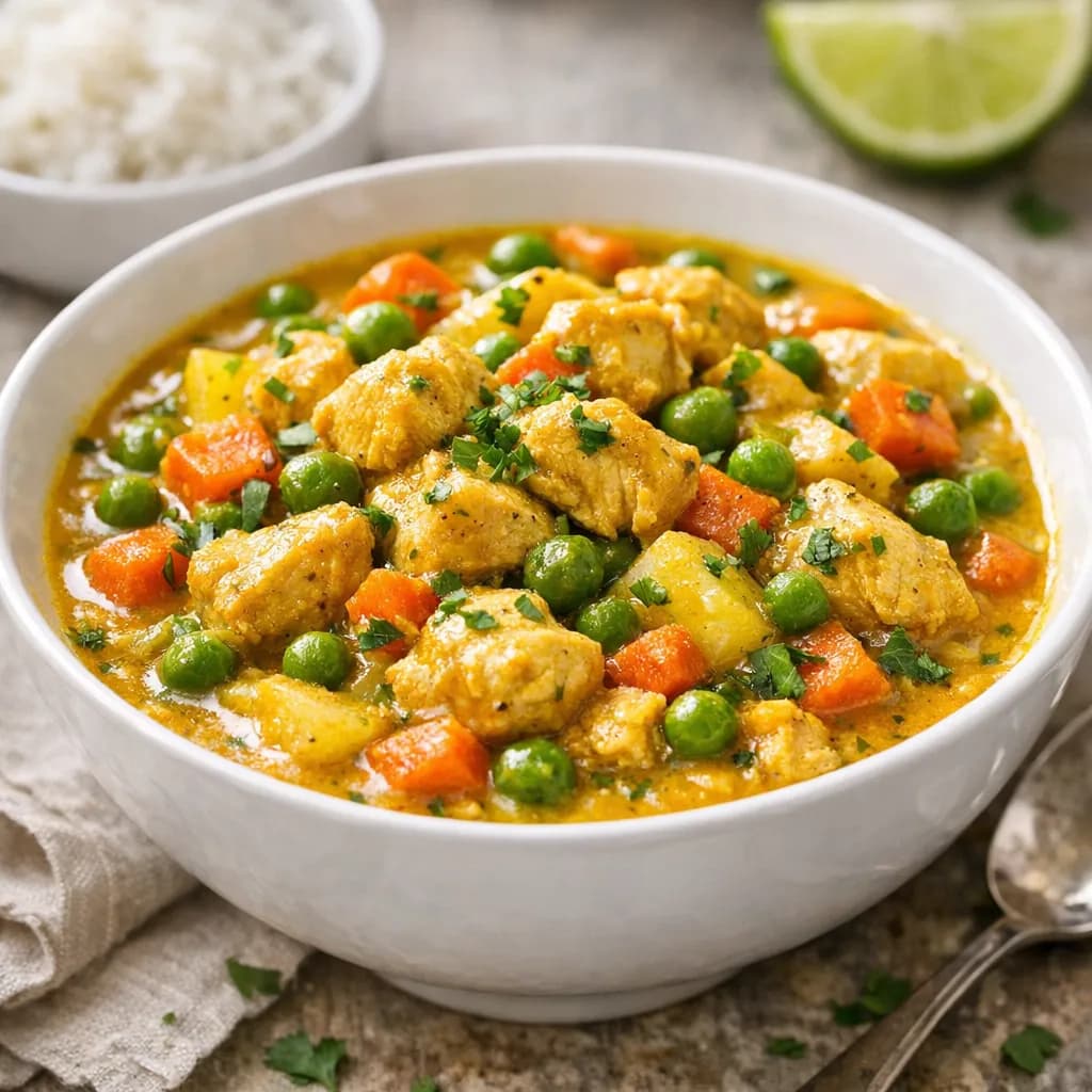 Quick Chicken and Vegetable Curry