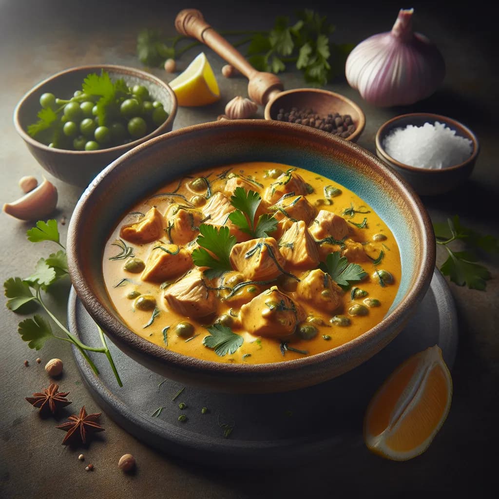 Quick Coconut Curry Chicken