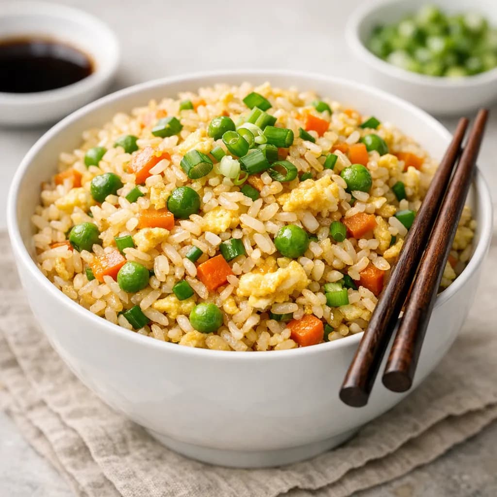 Quick Egg Fried Rice