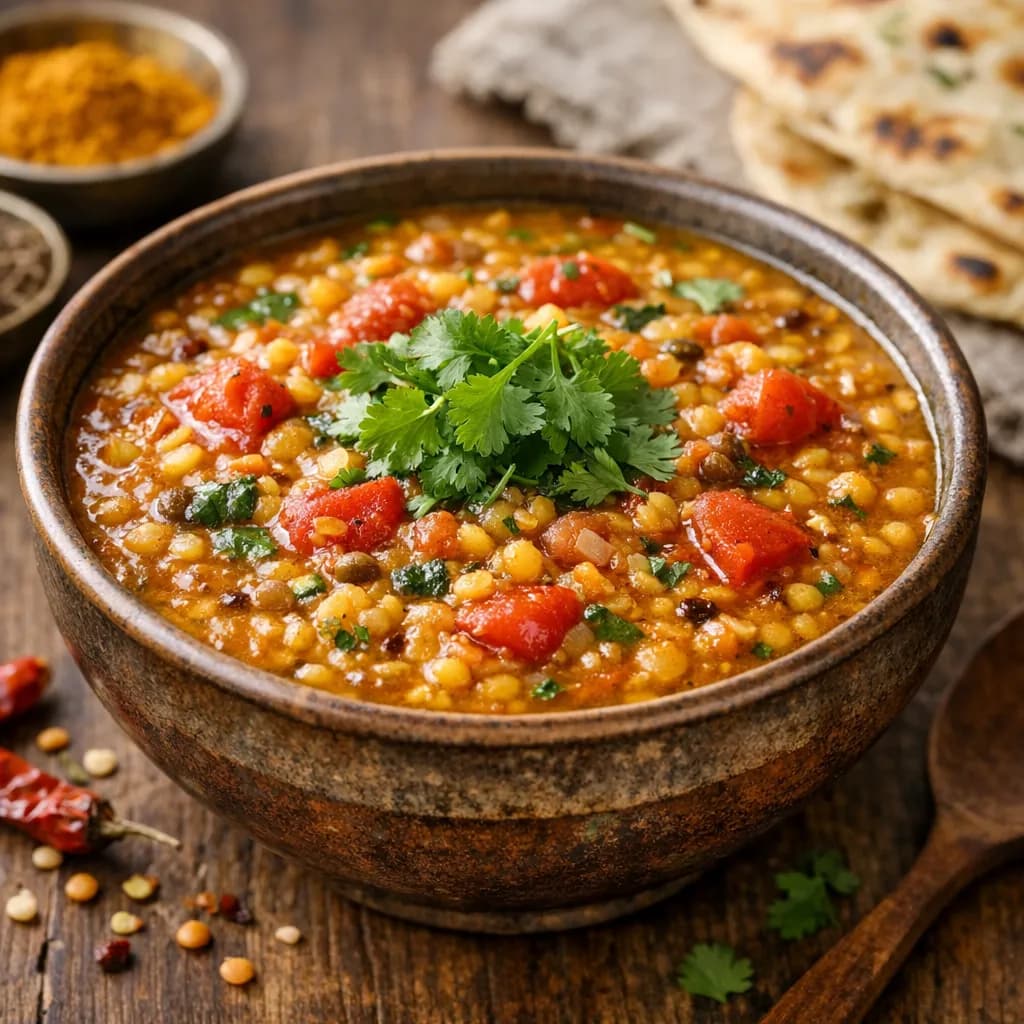 Quick Mixed Dal Curry