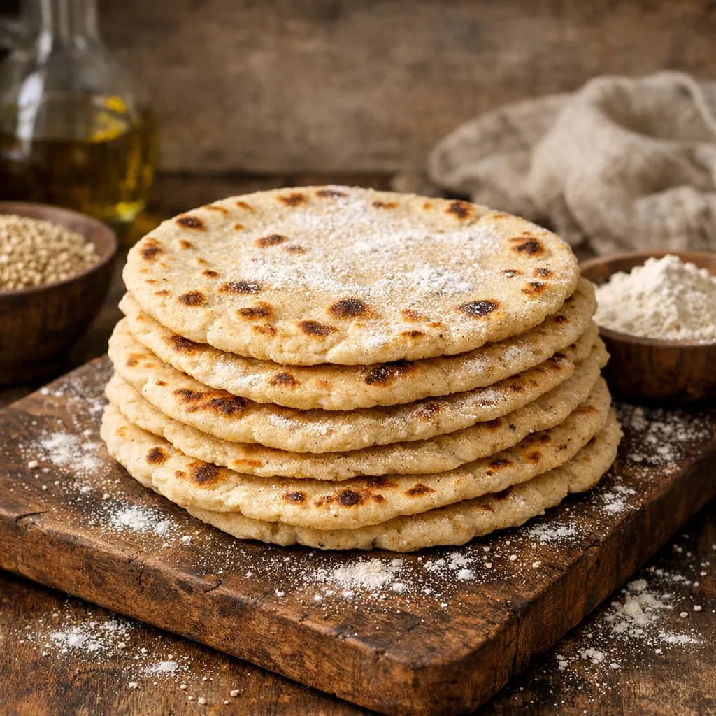 Quinoa Flour Flatbread