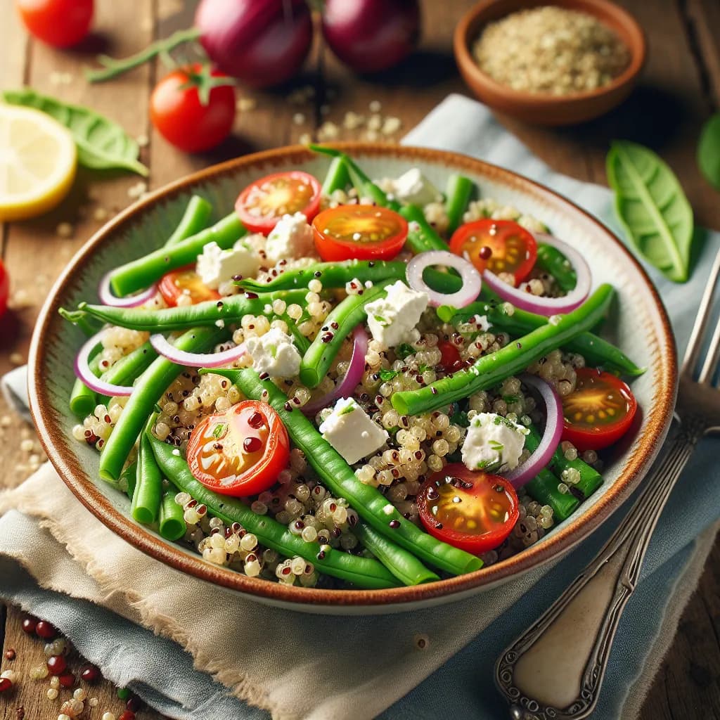 Quinoa and Green Bean Salad