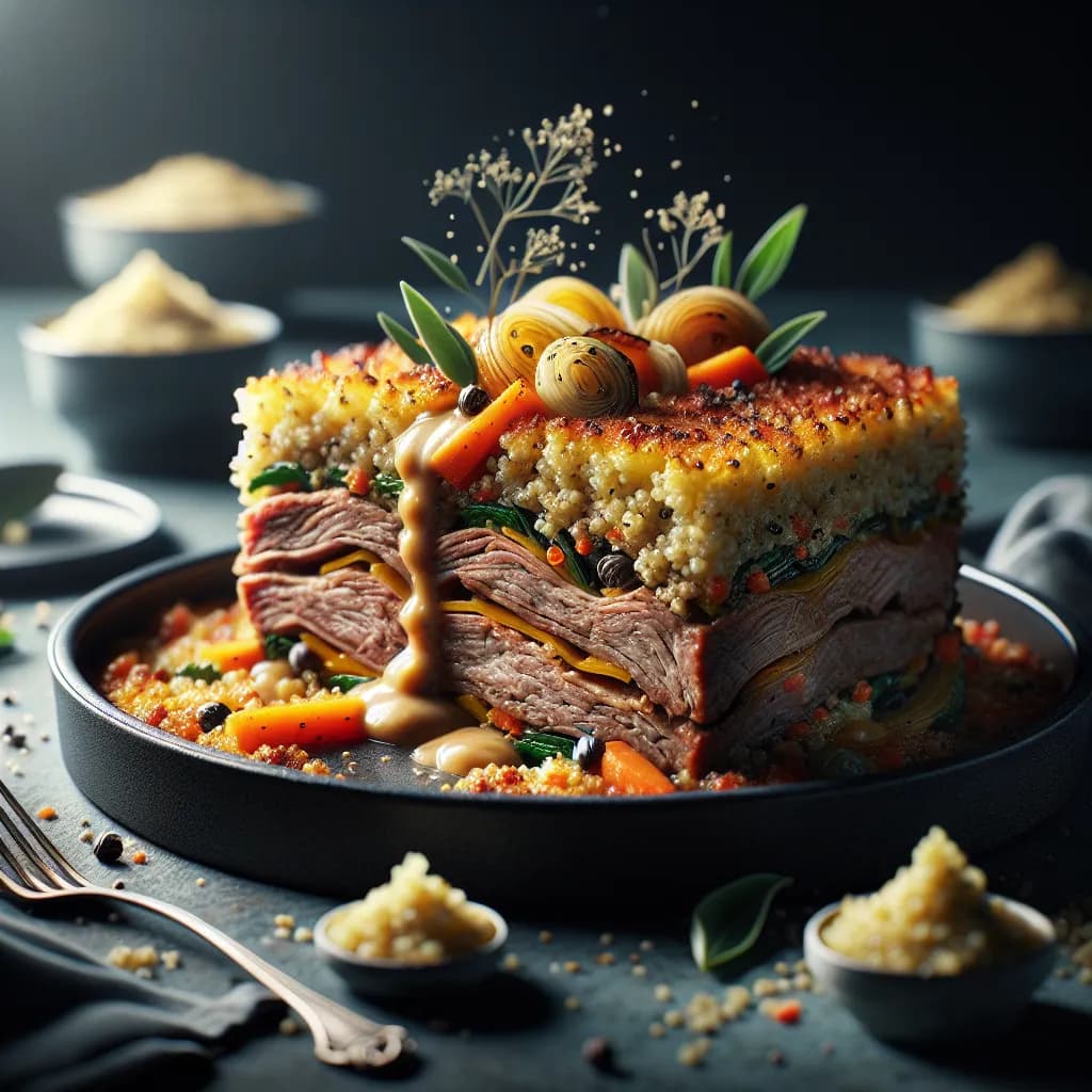 Quinoa and Veal Casserole