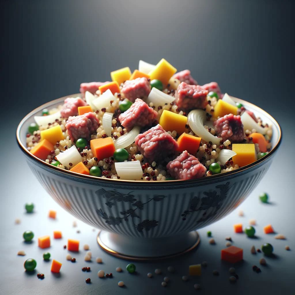 Quinoa and Veal Medley