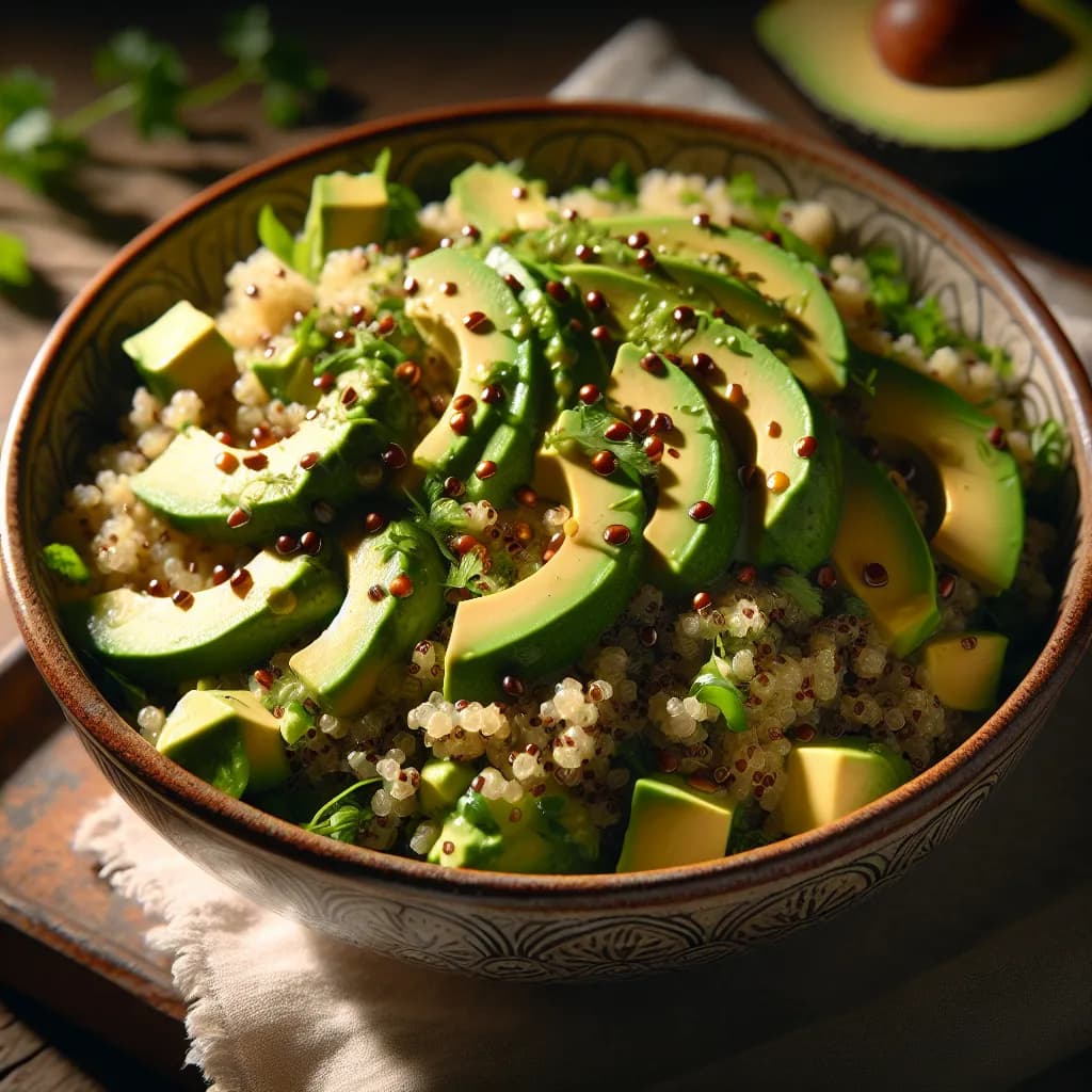 Quinoa-Salat mit Avocado