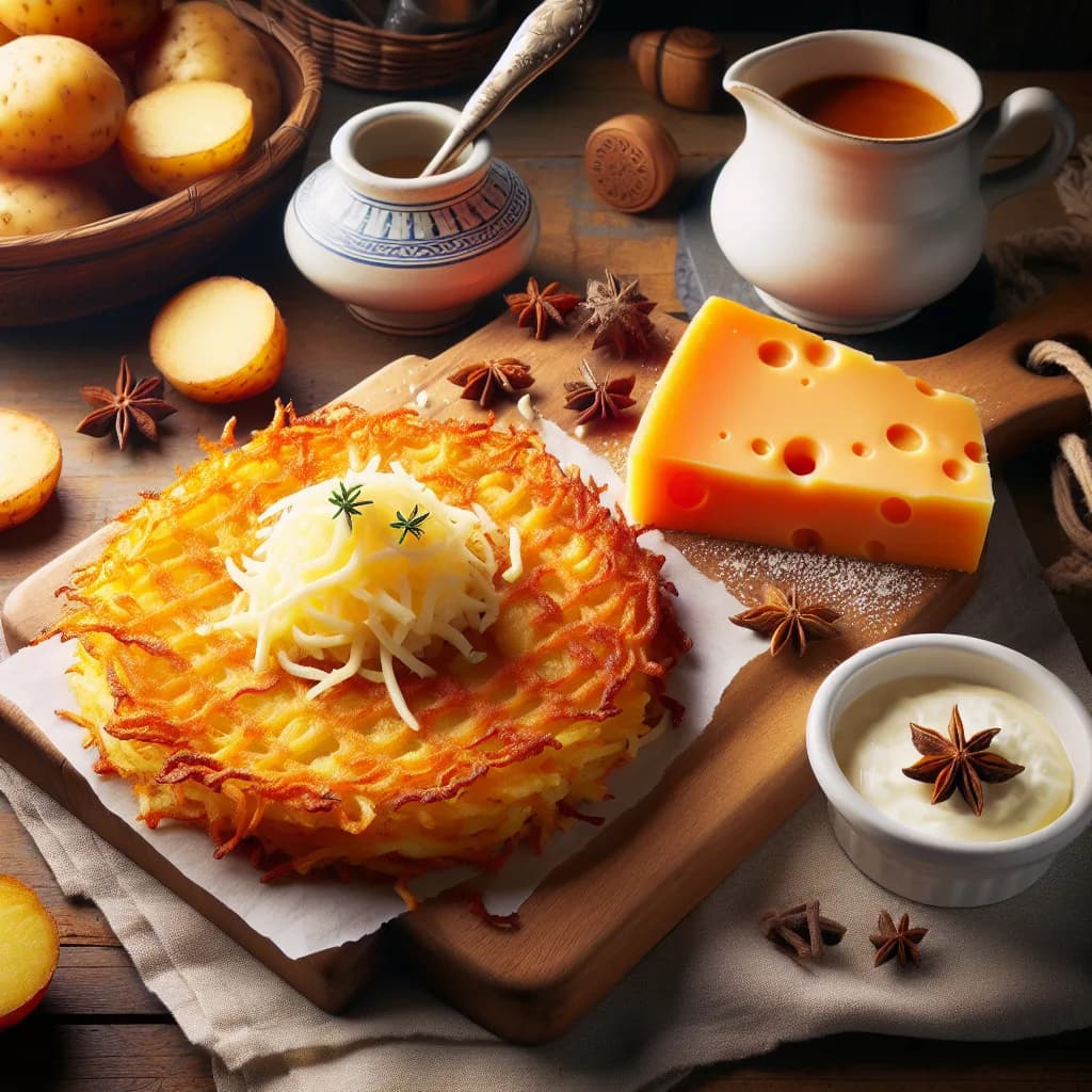 Rösti mit Appenzeller