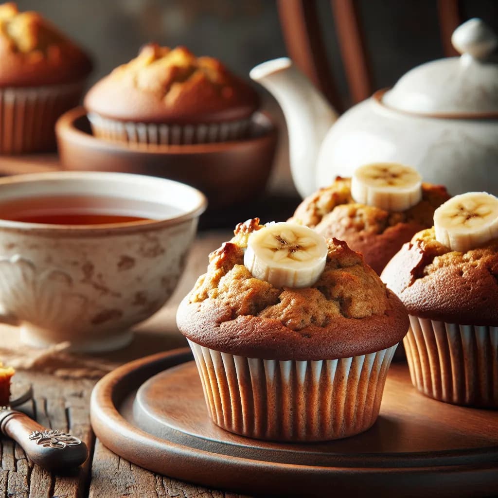 Ragi Banana Muffins