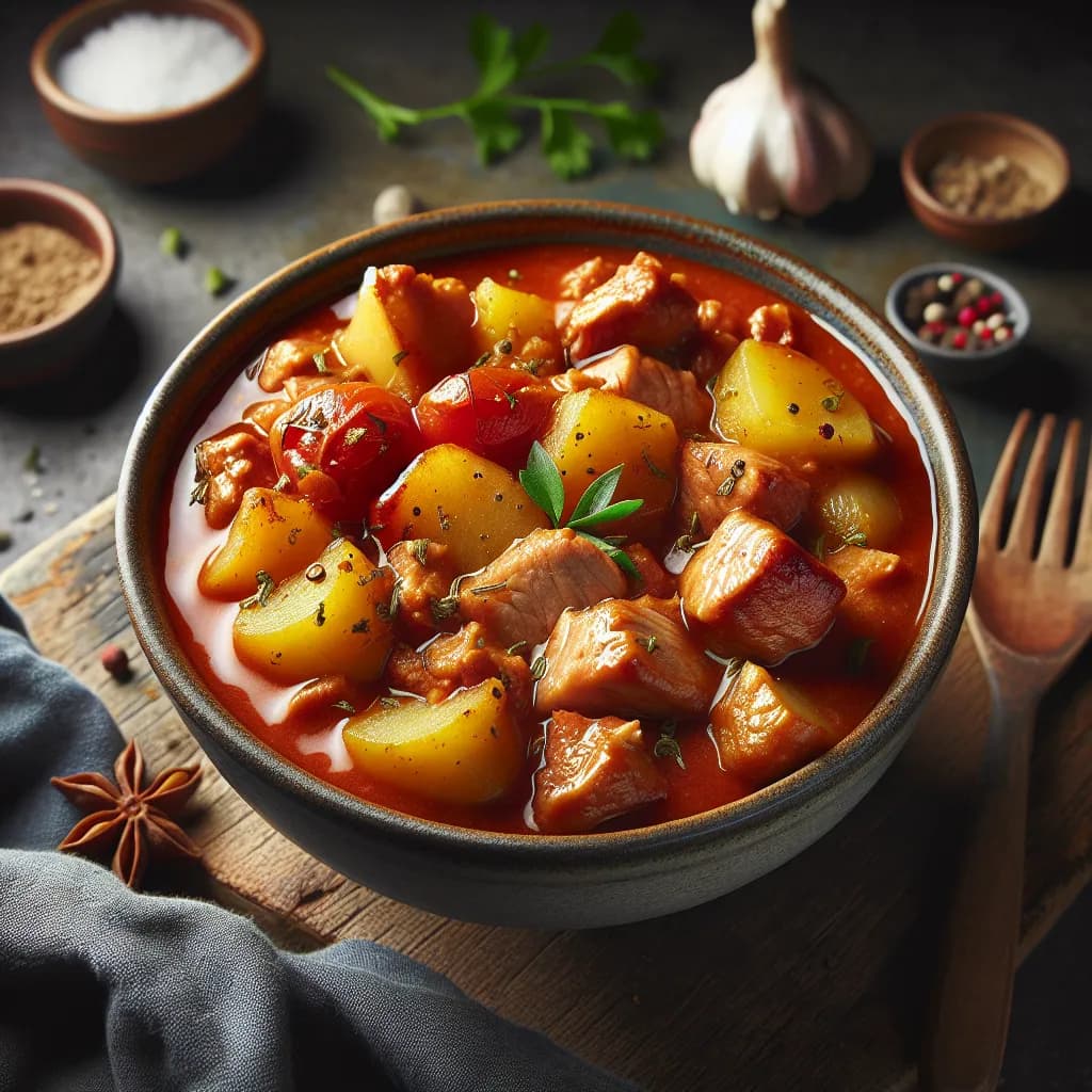 Ragoût de Porc et Pommes de Terre