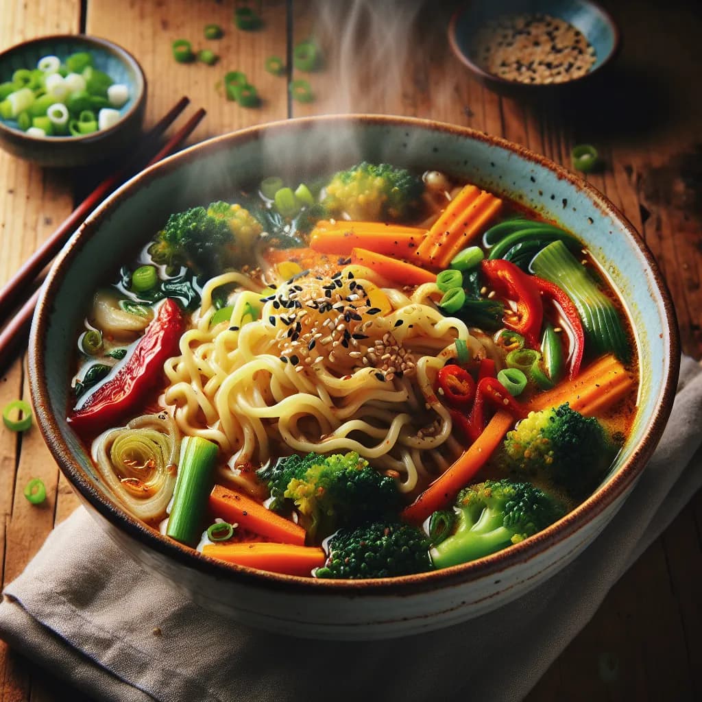 Ramen di Verdure Piccante