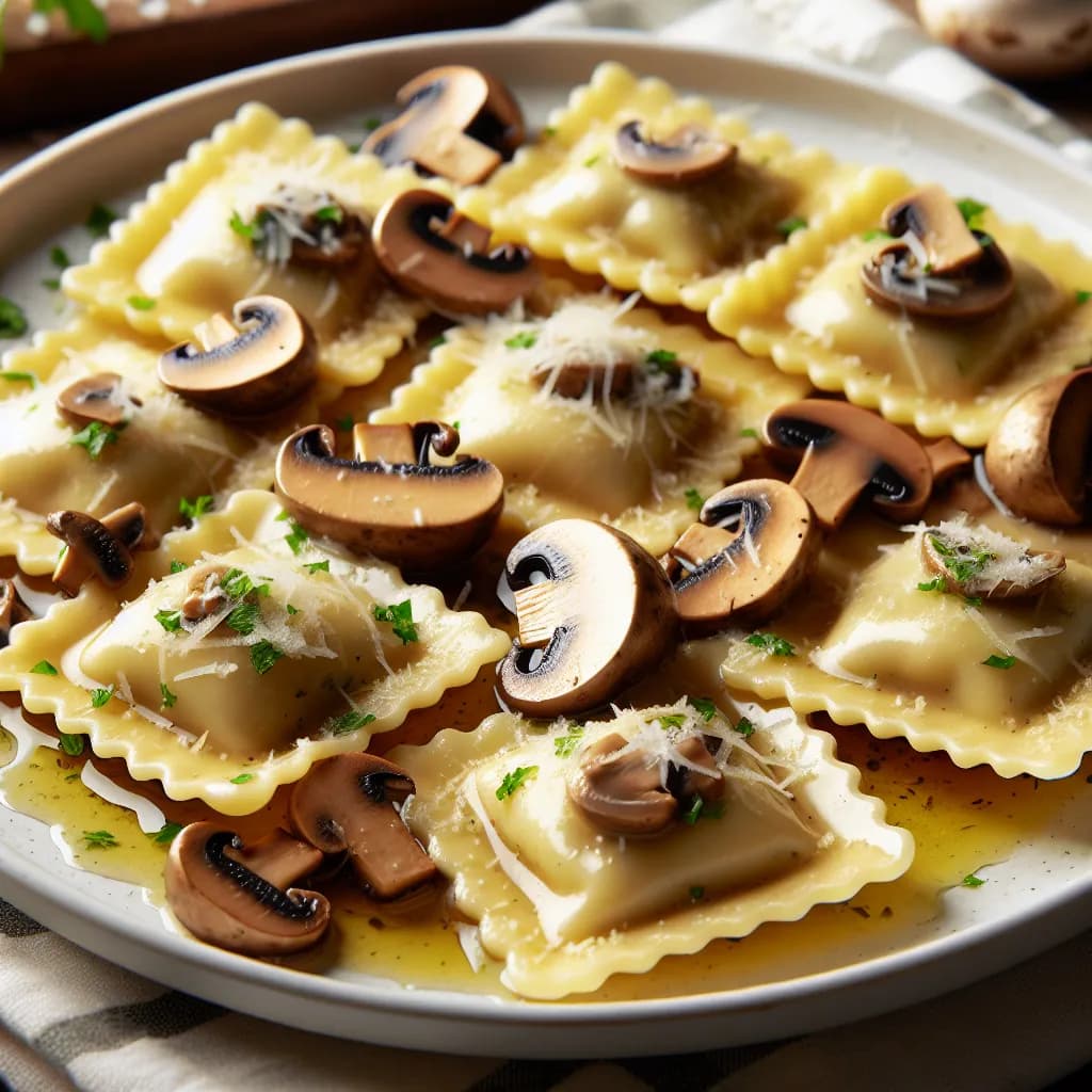 Ravioli ai Funghi