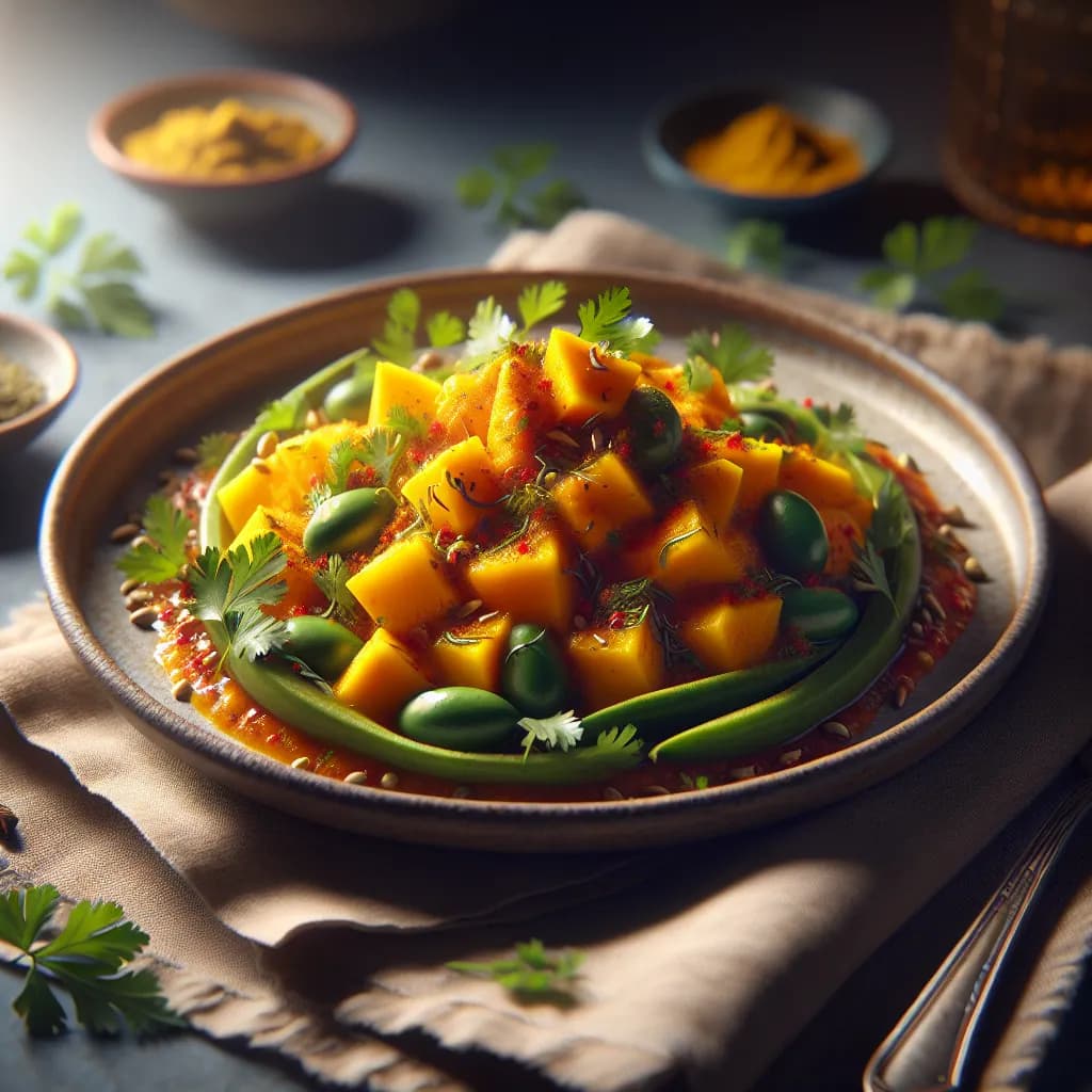 Raw Mango Chaat