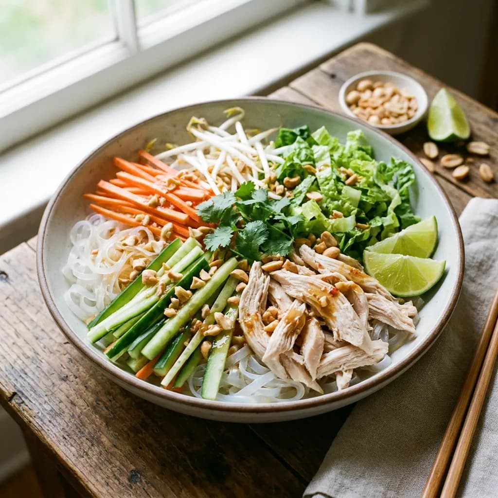 Rice Paper Noodle Salad