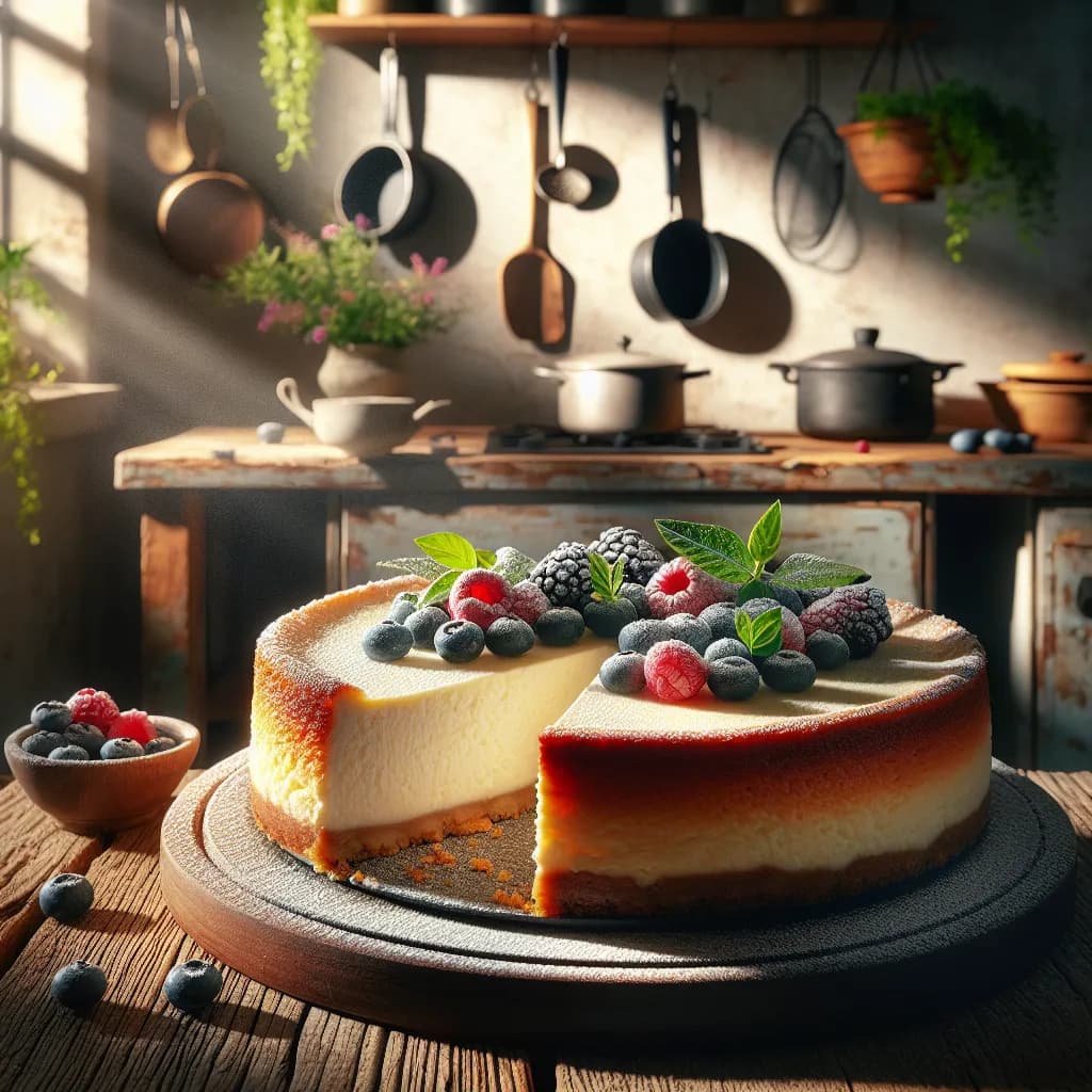 Ricotta Cheesecake