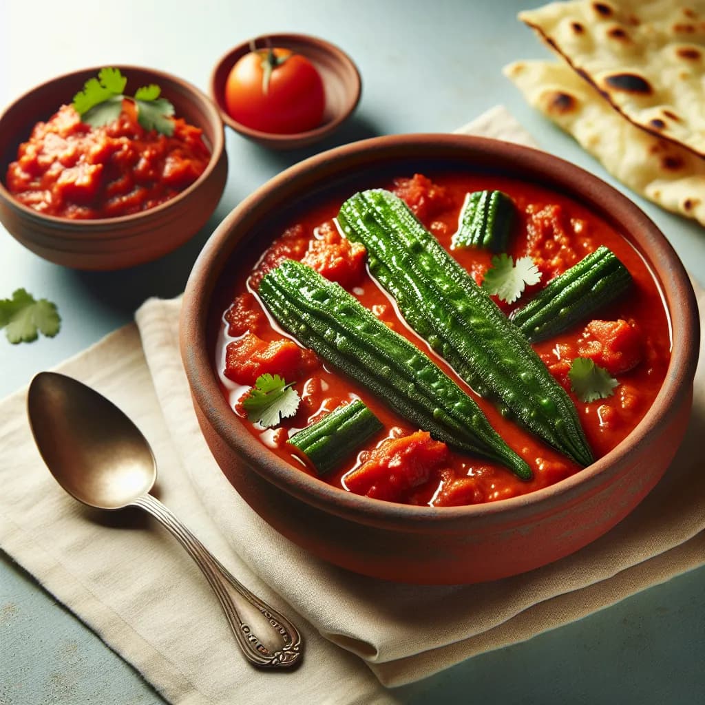 Ridge Gourd and Tomato Curry
