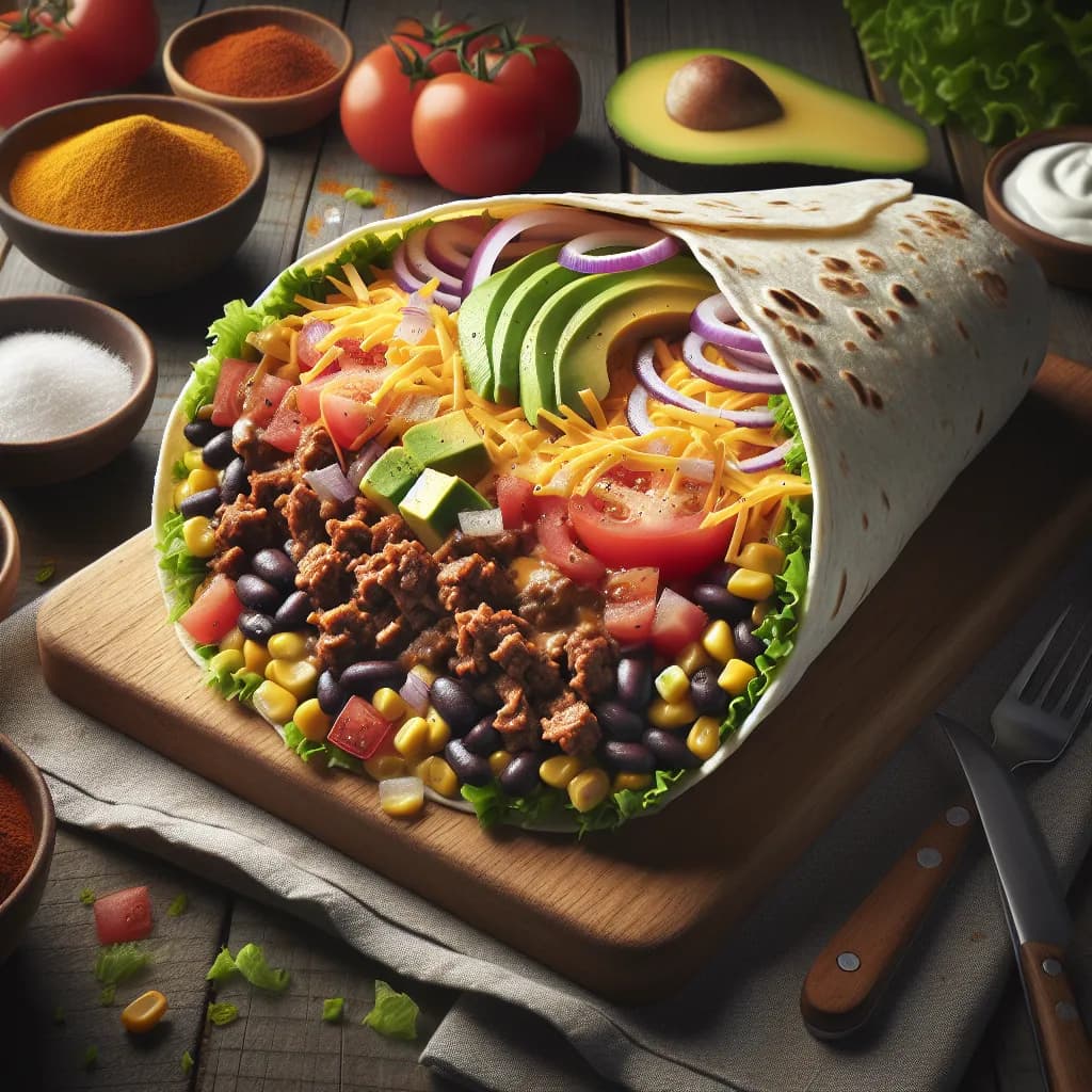 Rindfleisch Burrito
