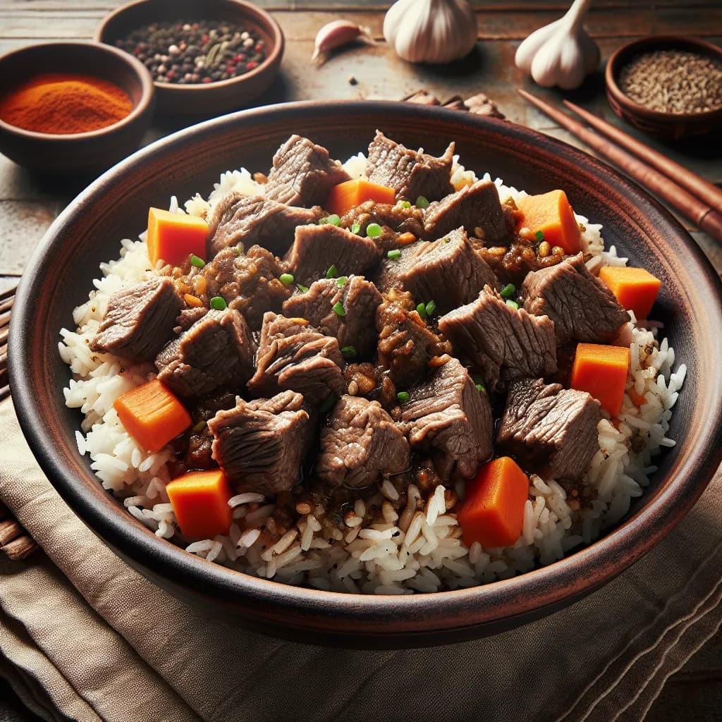 Rindfleisch Plov