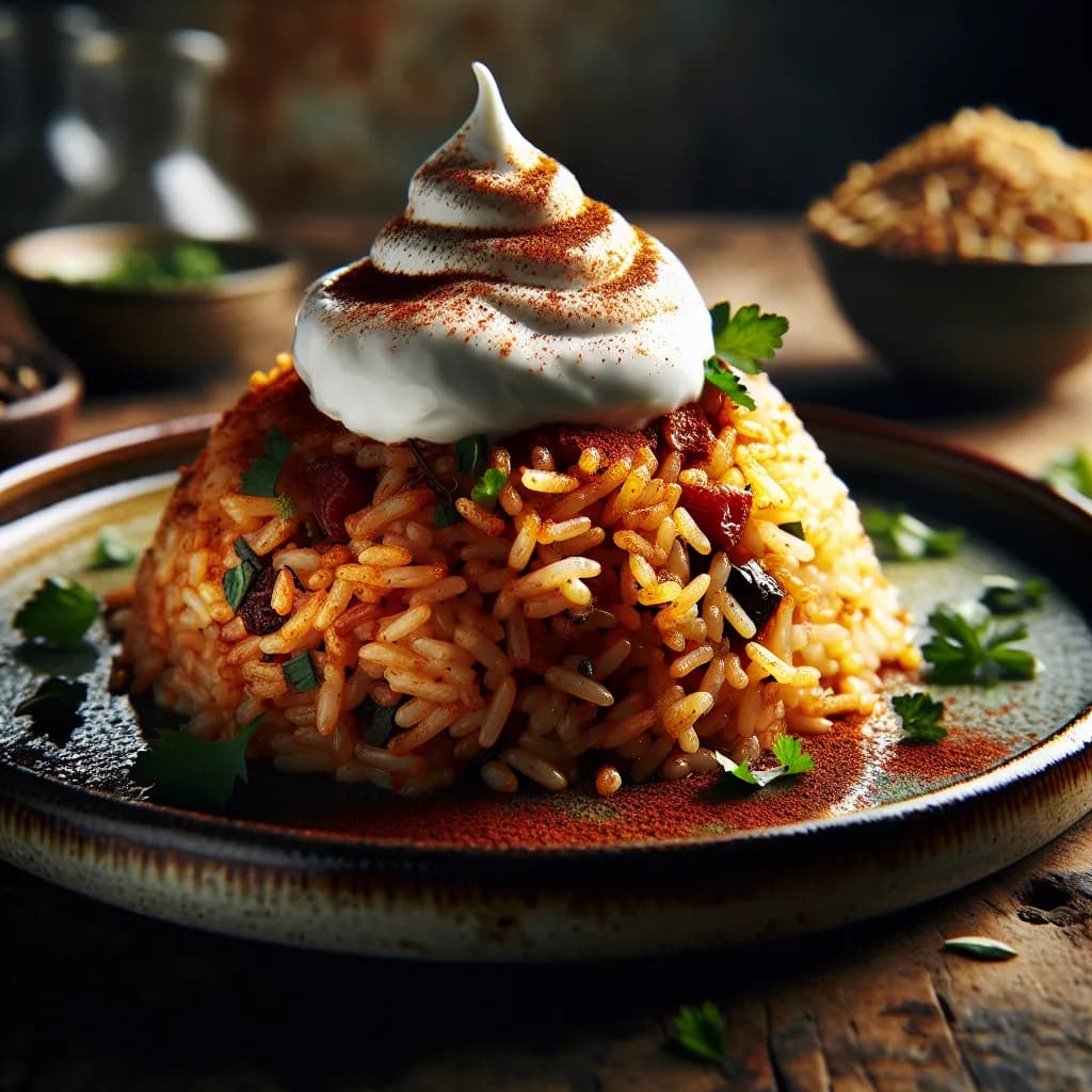 Riso Speziato con Yogurt Greco