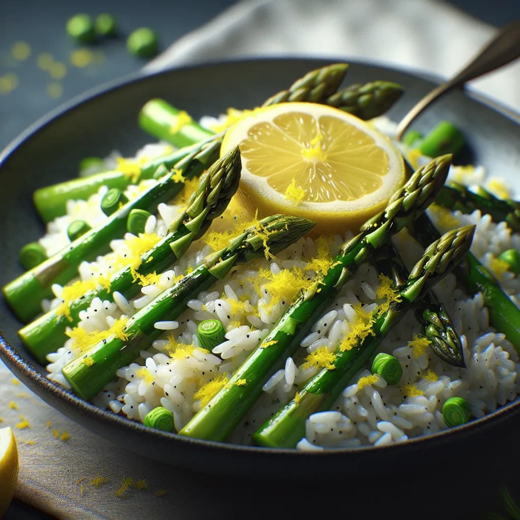 Riso e Asparagi al Limone