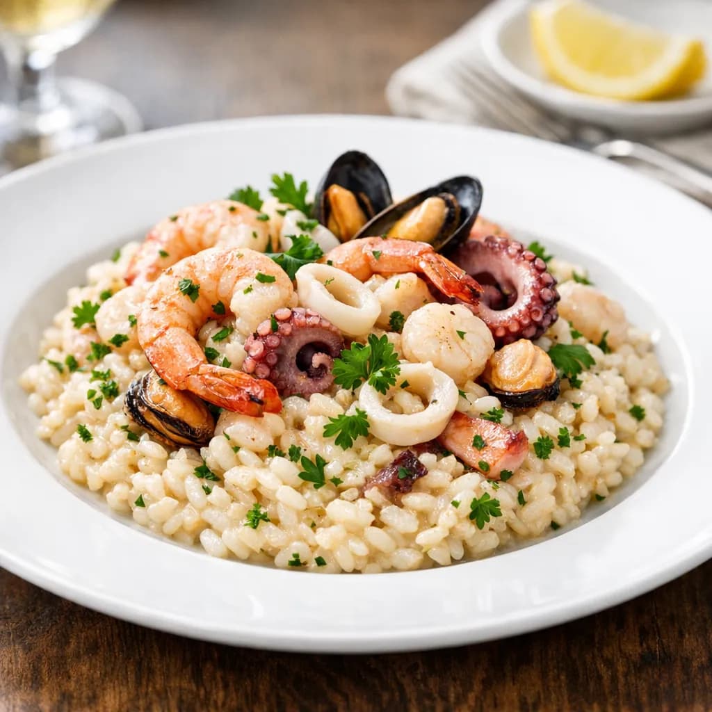 Risotto Vénazia aux Fruits de Mer