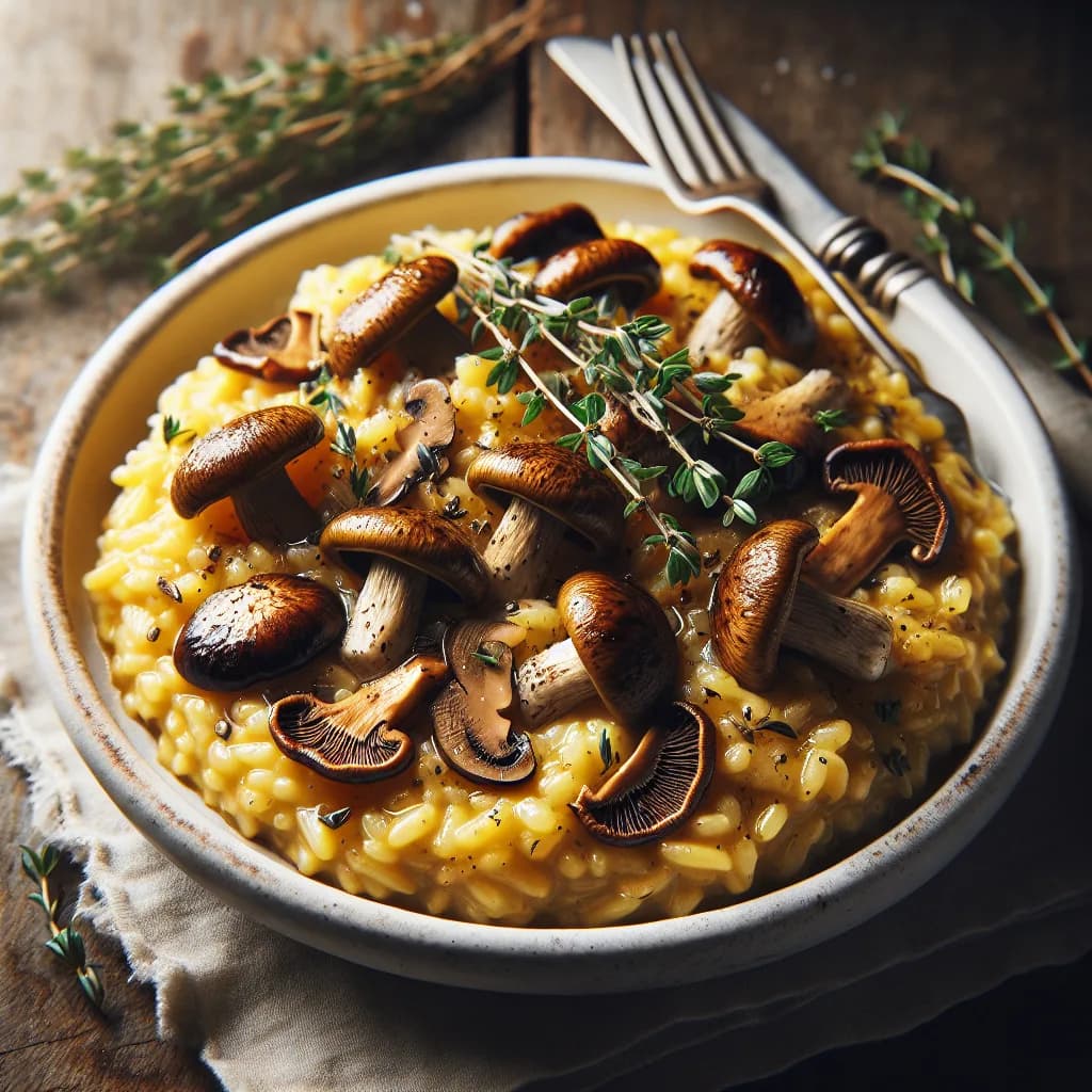 Risotto ai Funghi Porcini