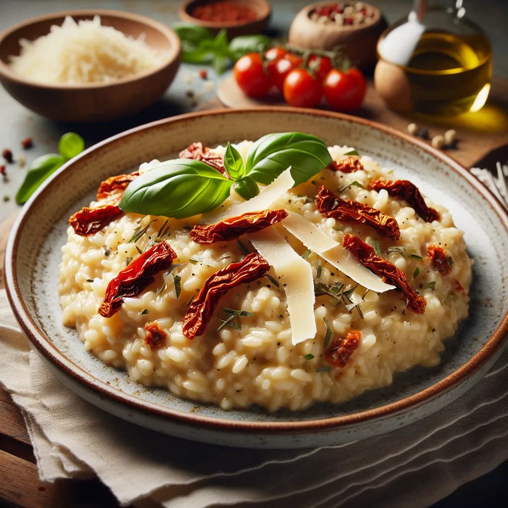 Risotto ai Pomodori Secchi