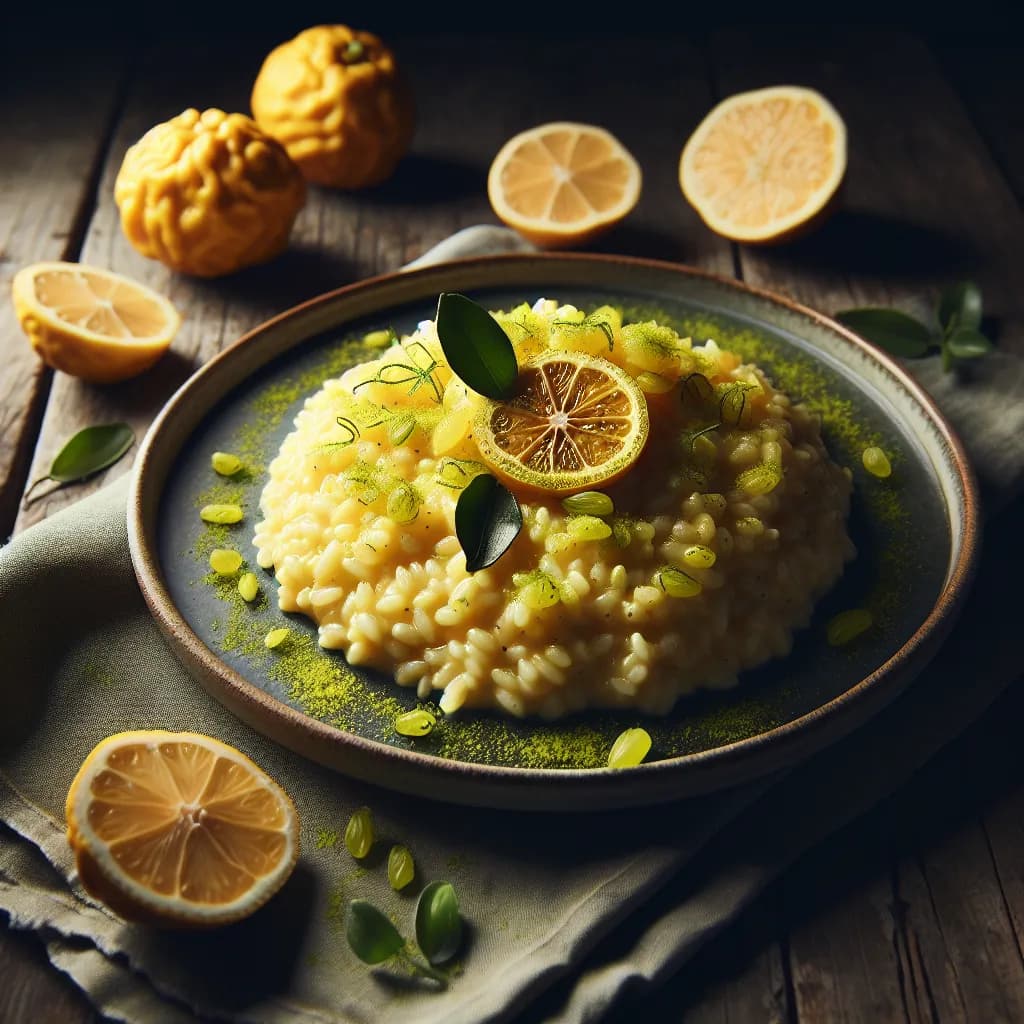 Risotto al Bergamotto