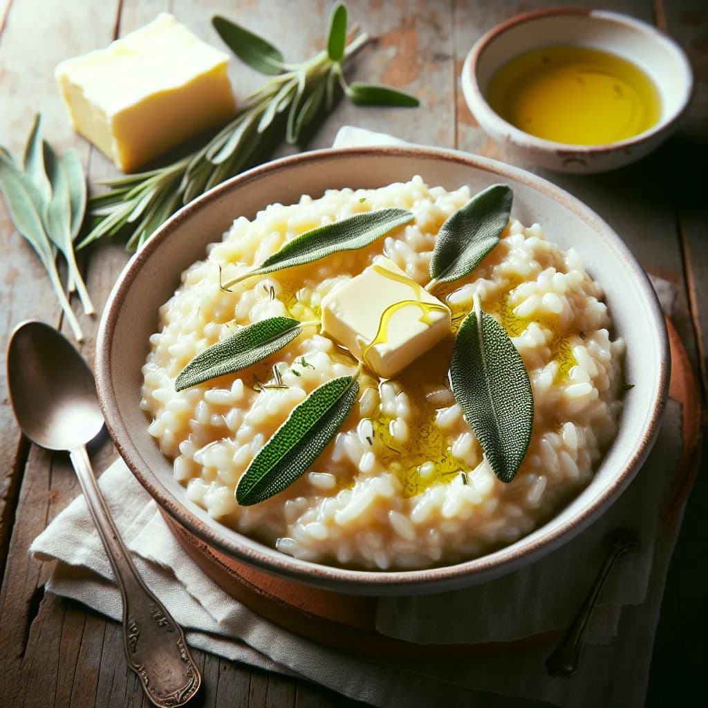 Risotto al Burro e Salvia