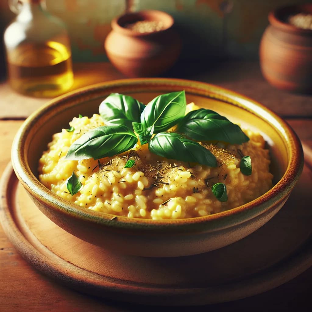 Risotto al Limone e Basilico