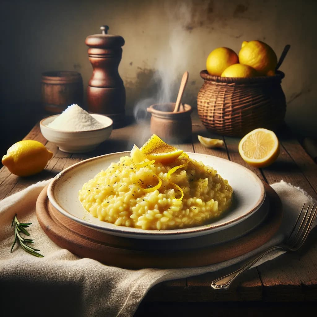 Risotto al Limone e Zenzero