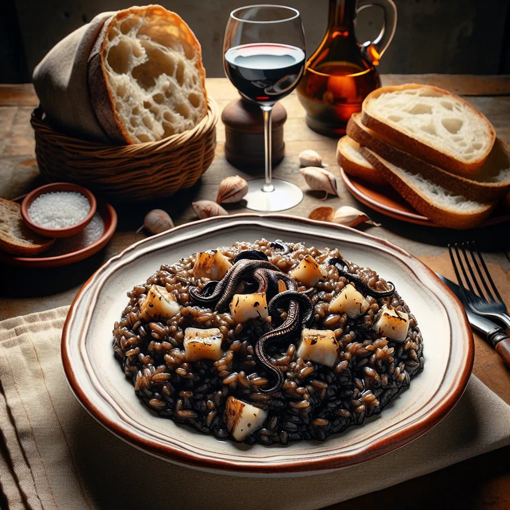 Risotto al Nero di Seppia