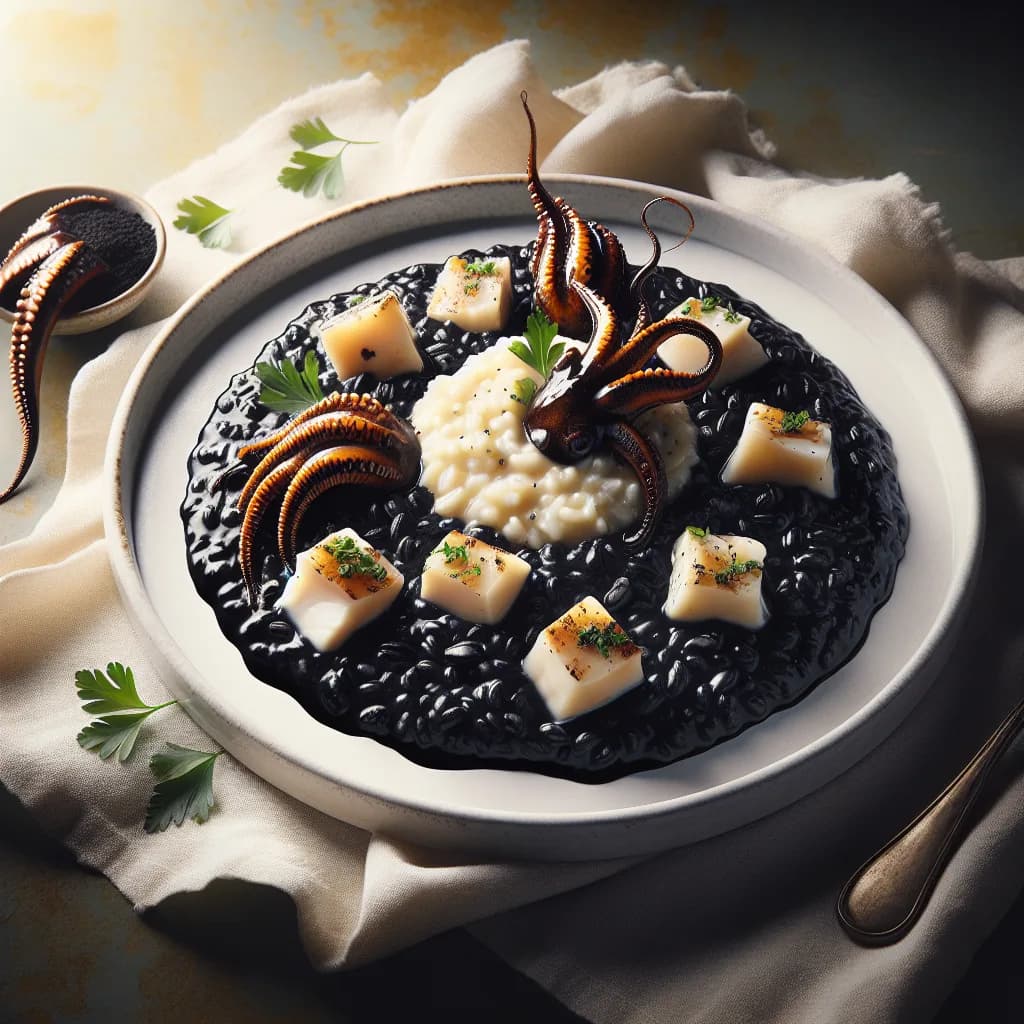Risotto al Nero di Seppia