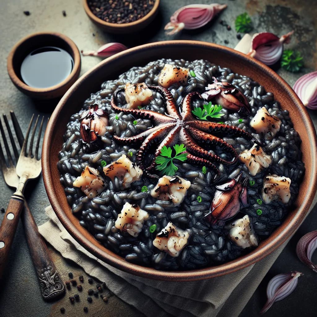 Risotto al Nero di Seppia