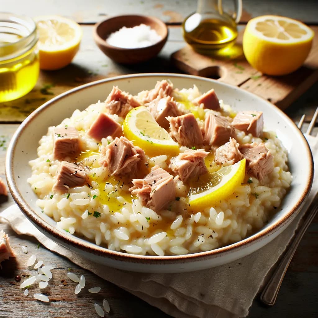 Risotto al Tonno e Limone